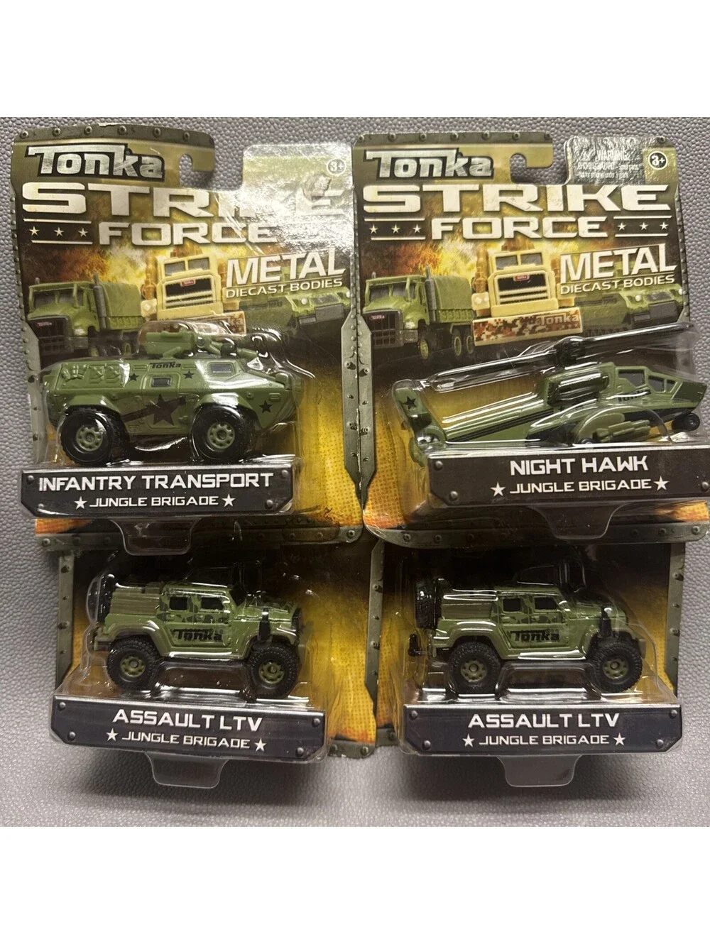 Tonka Strike Force Jungle Brigade Assault LTV Night Hawk Infantry Transport 1/64